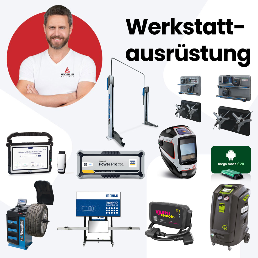 Bei Autoteile Möbus findest Du Werkstattausrüstung für Dein Kfz-Werkstatt