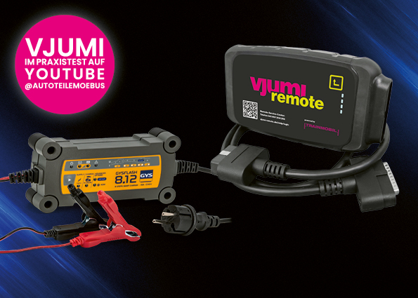vjumi remote und GYSFLASH im Möbus Deal