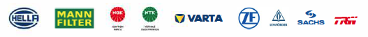 Partner von propoints: HELLA, Mann Filter, NGK & NTK, VARTA, ZF, Lemförder, Sachs, Niterra, Preston, Holts