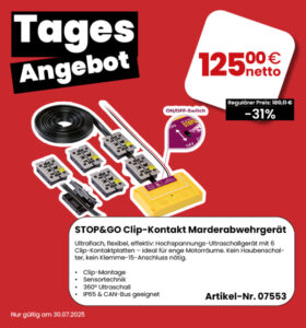 STOP&GO Clip-Kontakt Marderabwehrgerät