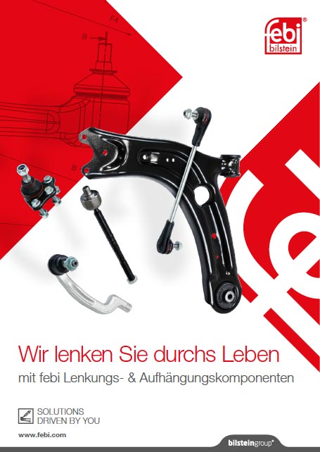 Broschüre febi Lenkungs- und Aufhängungskomponenten
