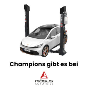 Champions gibt es bei Autoteile Möbus, ATH-Heinl Werkstattausrüstung, Werkstattgeräte