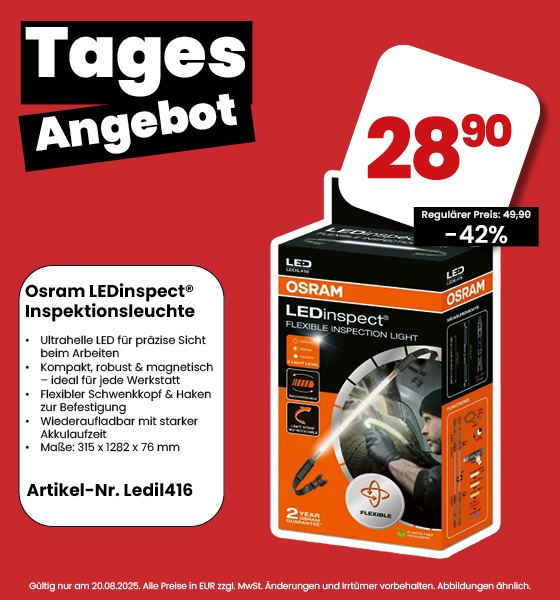 Tagesangebot: Osram LEDinspect® Inspektionsleuchte
